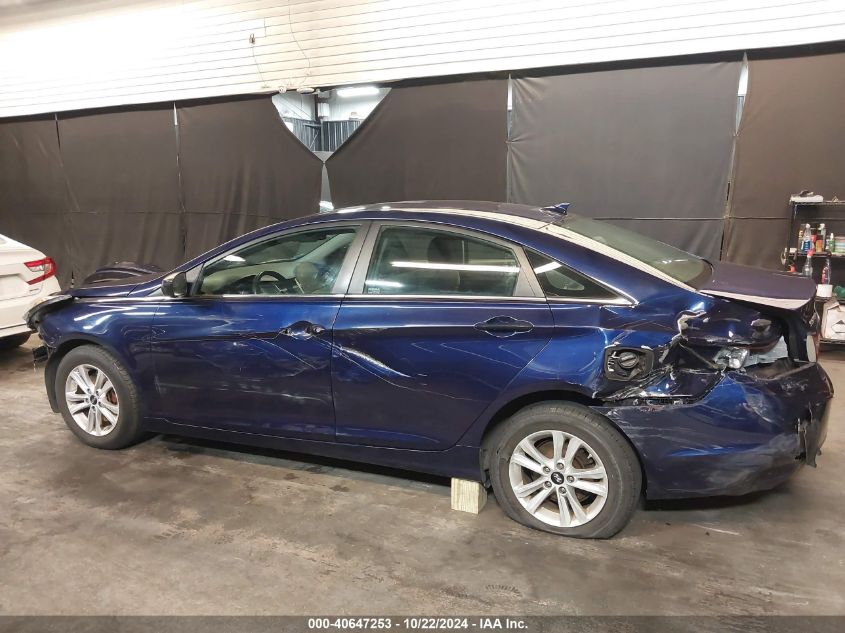 2013 Hyundai Sonata Gls VIN: 5NPEB4AC1DH763430 Lot: 40647253