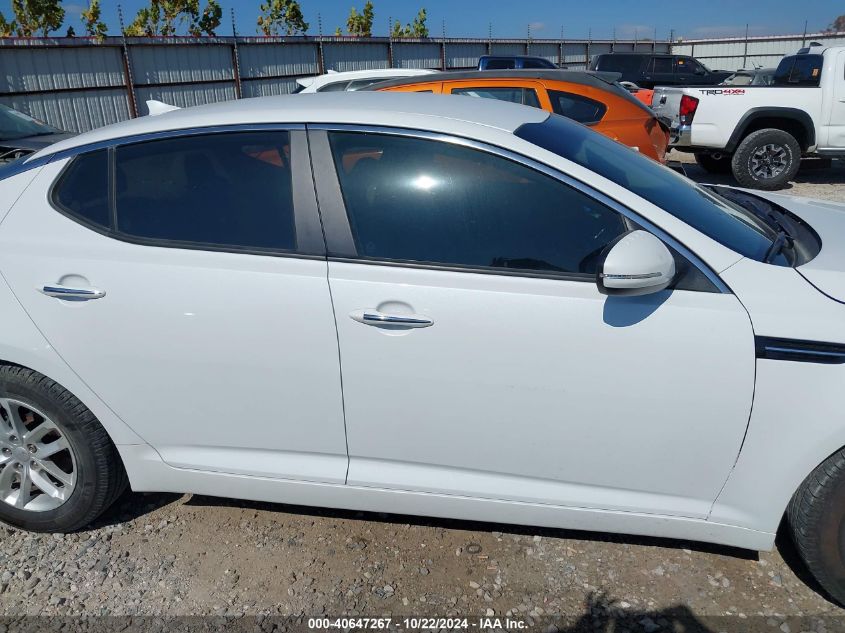 2012 Kia Optima Lx VIN: 5XXGM4A74CG051591 Lot: 40647267