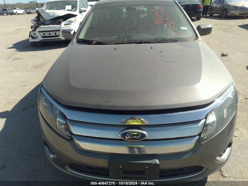 2012 Ford Fusion Sel VIN: 3FAHP0JA9CR377703 Lot: 40647270