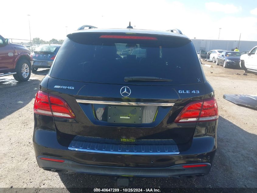 2018 Mercedes-Benz Amg Gle 43 4Matic VIN: 4JGDA6EB6JA998447 Lot: 40647289