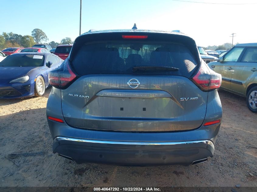 2020 Nissan Murano Sv Intelligent Awd VIN: 5N1AZ2BS6LN130338 Lot: 40647292