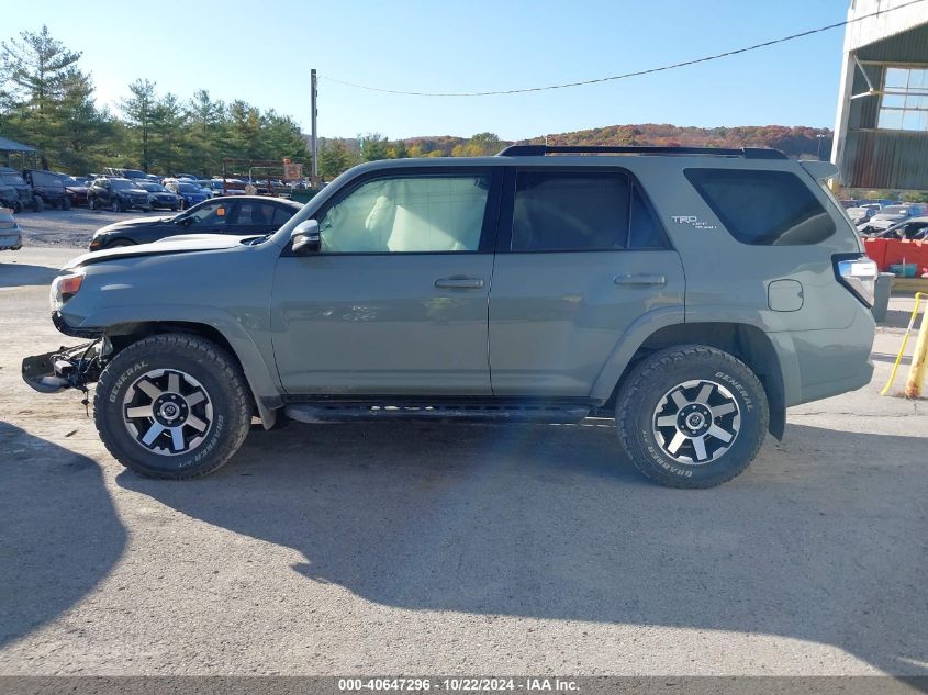 2022 Toyota 4Runner Trd Off Road Premium VIN: JTERU5JR4N6030124 Lot: 40647296