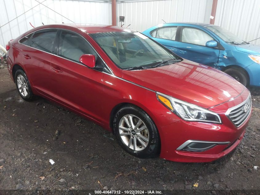 2016 HYUNDAI SONATA SE - 5NPE24AF7GH395608