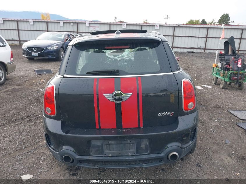 2013 Mini Countryman Cooper S VIN: WMWZC5C56DWM15018 Lot: 40647315