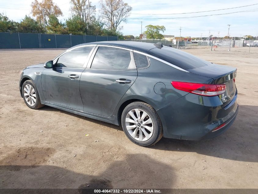 2016 Kia Optima Lx VIN: 5XXGT4L34GG037693 Lot: 40647332