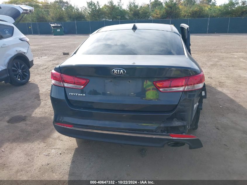 2016 Kia Optima Lx VIN: 5XXGT4L34GG037693 Lot: 40647332