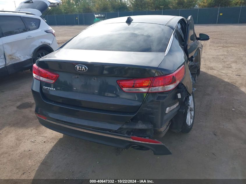 2016 Kia Optima Lx VIN: 5XXGT4L34GG037693 Lot: 40647332