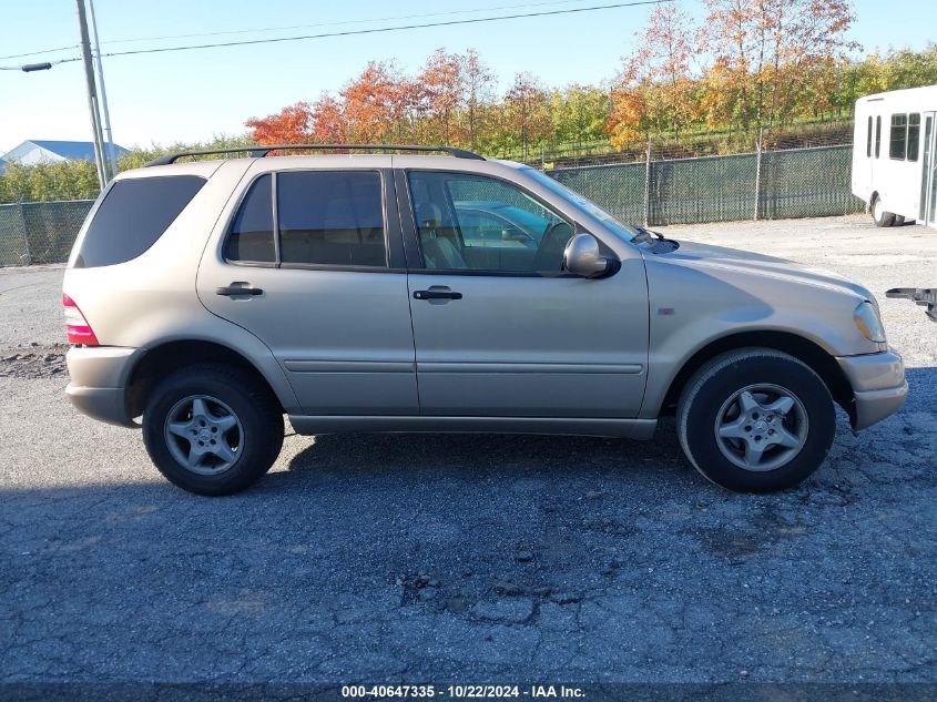 2001 Mercedes-Benz Ml 320 VIN: 4JGAB54E51A257227 Lot: 40647335