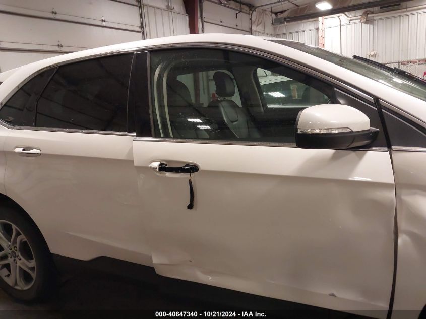 2016 Ford Edge Titanium VIN: 2FMPK4K96GBB99443 Lot: 40647340