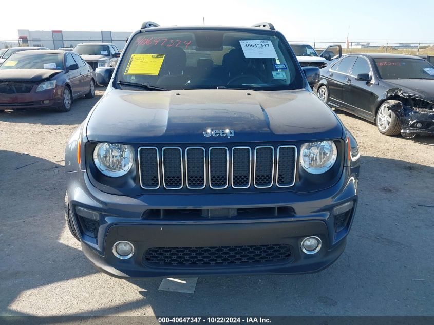 2020 Jeep Renegade Latitude Fwd VIN: ZACNJABB9LPL50746 Lot: 40647347