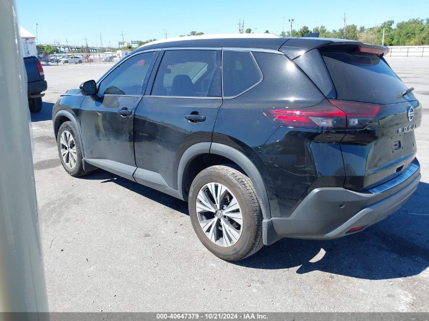 2021 Nissan Rogue Sv Fwd VIN: 5N1AT3BA4MC720565 Lot: 40647379