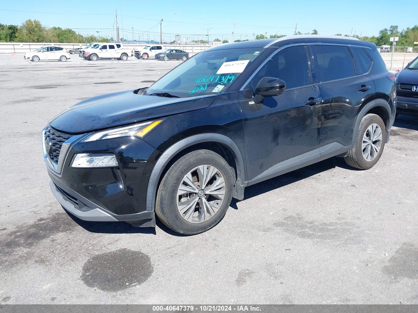 2021 NISSAN ROGUE SV FWD - 5N1AT3BA4MC720565
