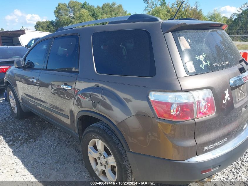 2010 GMC Acadia Sl VIN: 1GKLRKED7AJ163173 Lot: 40647416