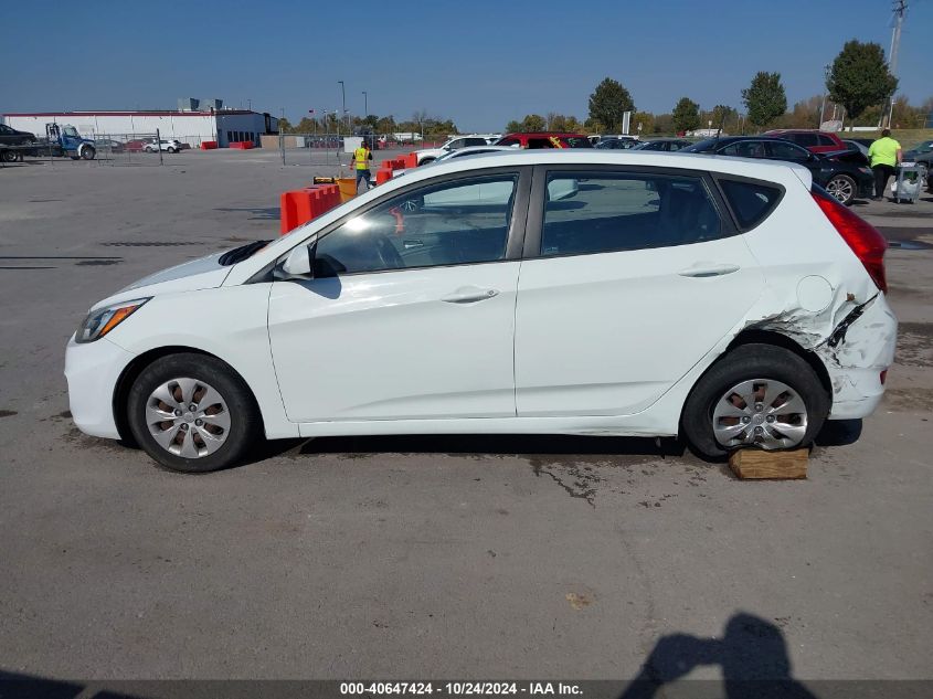 2016 Hyundai Accent Se VIN: KMHCT5AEXGU260724 Lot: 40647424