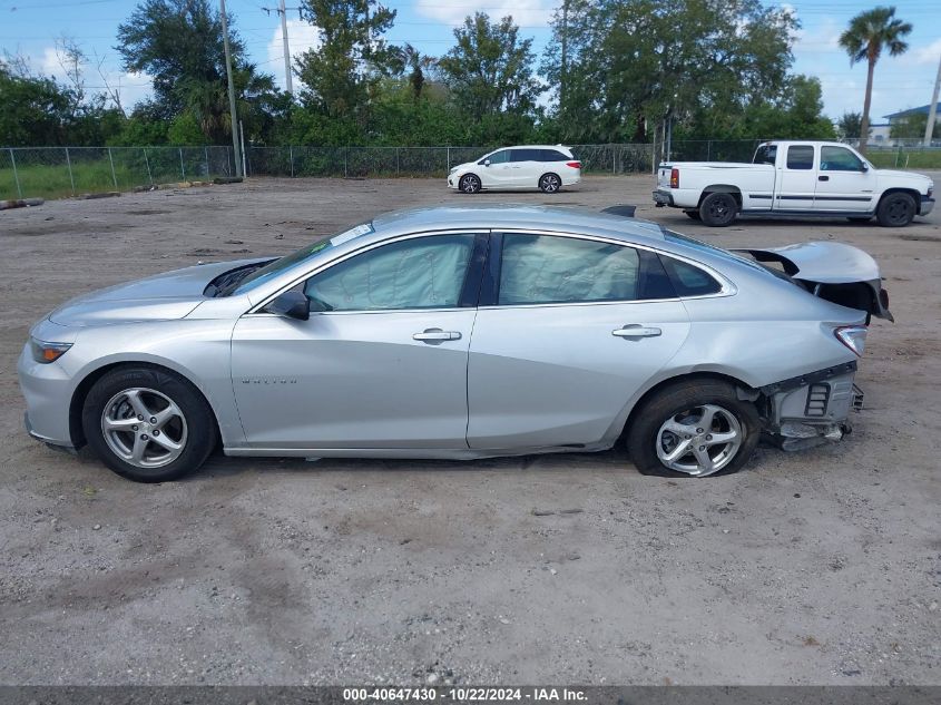 2018 Chevrolet Malibu 1Ls VIN: 1G1ZB5ST1JF179162 Lot: 40647430