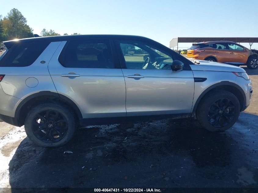 2016 Land Rover Discovery Sport Hse VIN: SALCR2BG4GH590829 Lot: 40647431