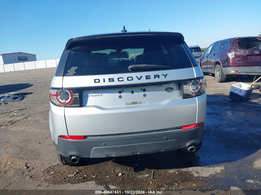 2016 Land Rover Discovery Sport Hse VIN: SALCR2BG4GH590829 Lot: 40647431