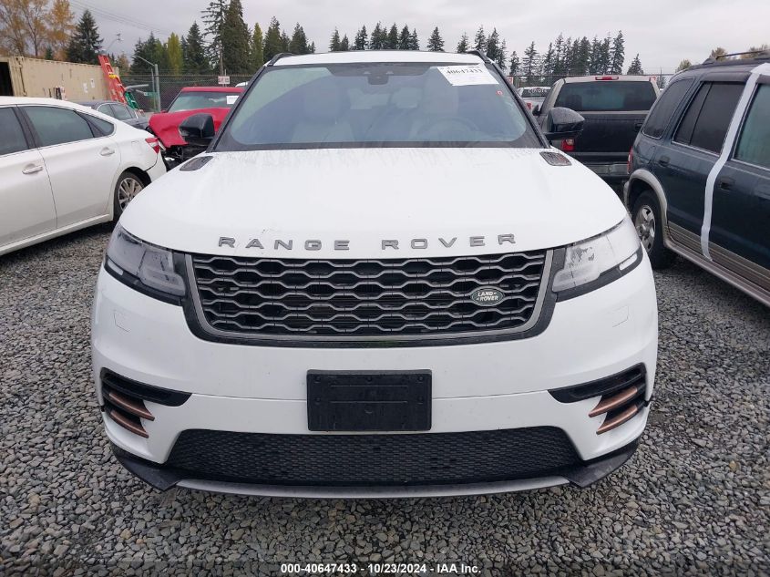 2018 Land Rover Range Rover Velar P250 Se R-Dynamic VIN: SALYL2RXXJA740472 Lot: 40647433