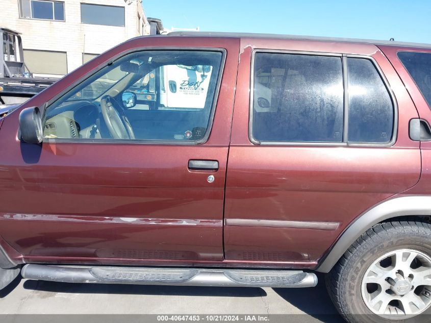 2000 Nissan Pathfinder Le/Se/Xe VIN: JN8AR07Y1YW412737 Lot: 40647453