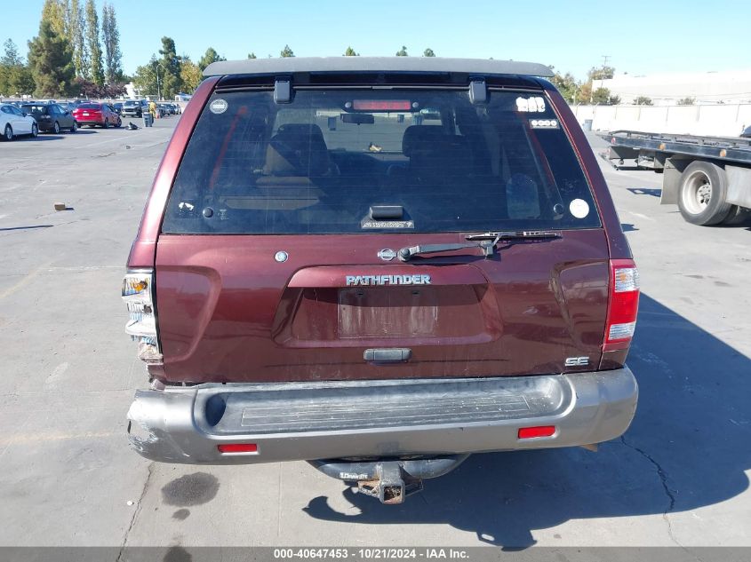 2000 Nissan Pathfinder Le/Se/Xe VIN: JN8AR07Y1YW412737 Lot: 40647453