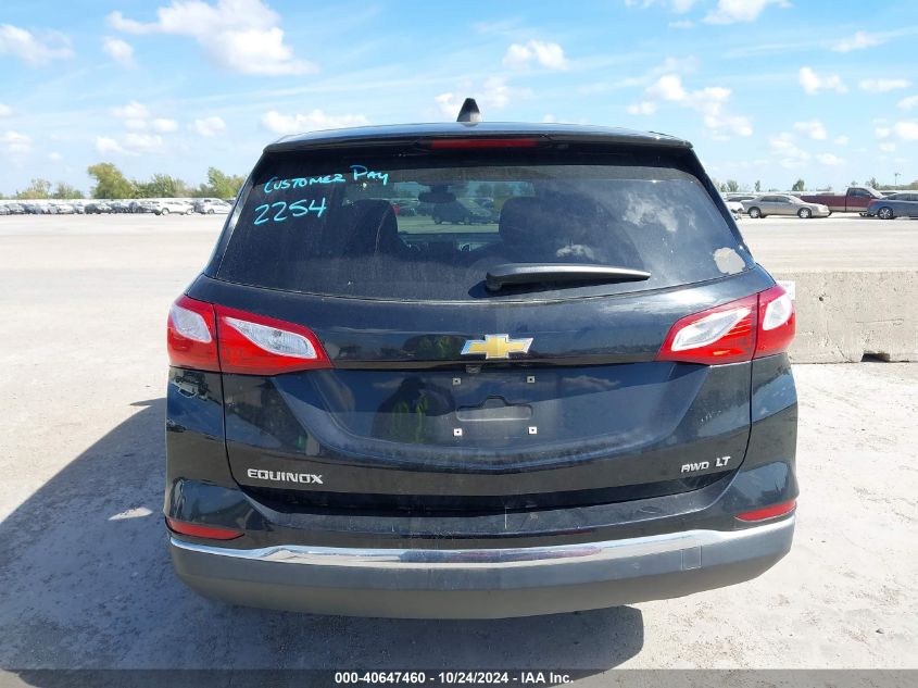 2020 Chevrolet Equinox Awd Lt 1.5L Turbo VIN: 2GNAXUEV3L6106781 Lot: 40647460