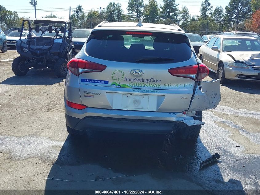 2018 Hyundai Tucson Sel VIN: KM8J3CA4XJU681952 Lot: 40647461