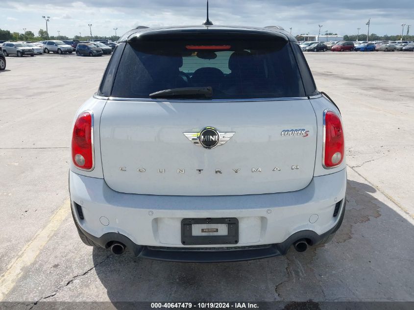 2013 Mini Cooper S Countryman VIN: WMWZC3C51DWP22908 Lot: 40647479