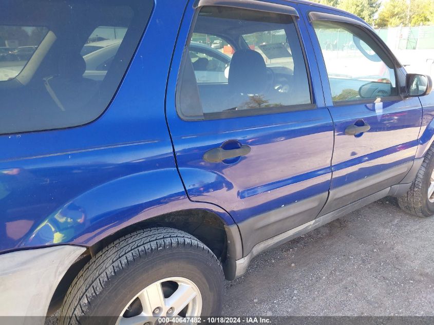 2005 Ford Escape Xlt VIN: 1FMYU03Z75KB62569 Lot: 40647482