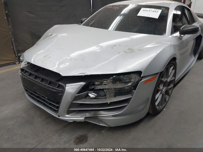 2012 Audi R8 Gt VIN: WUA9NAFG0CN900314 Lot: 40647485