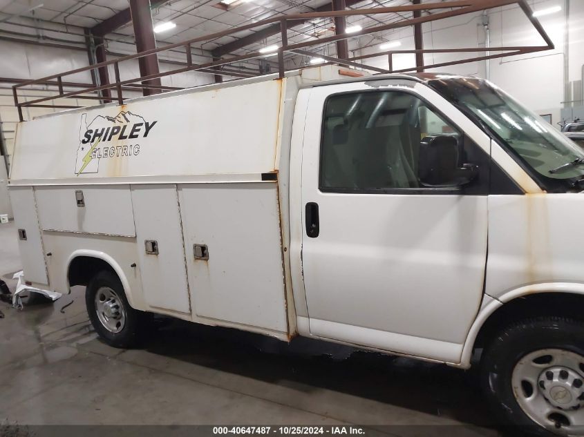 2007 Chevrolet Express Cutaway Work Van VIN: 1GBHG31U171185413 Lot: 40647487