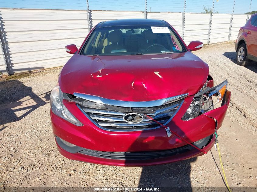 2014 HYUNDAI SONATA LIMITED - 5NPEC4AC9EH828054
