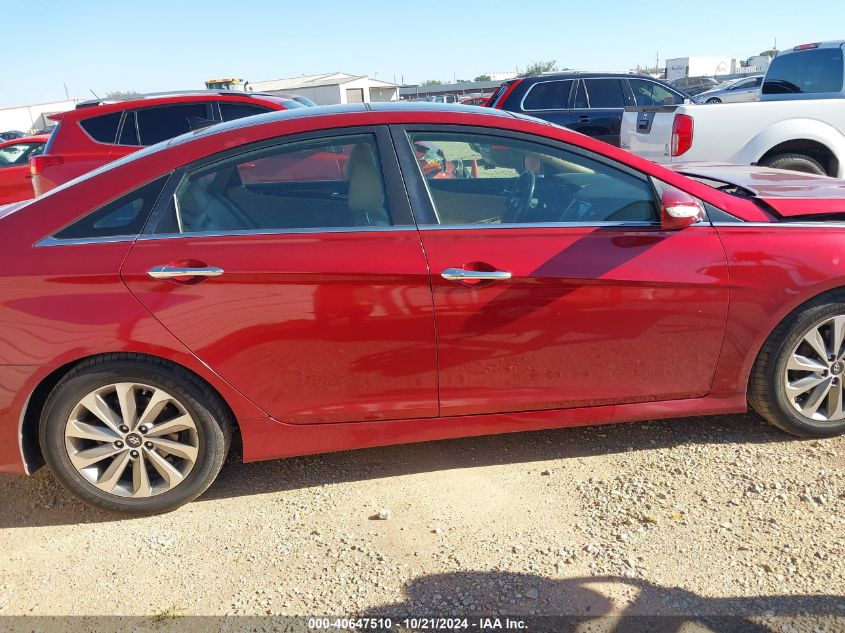 2014 HYUNDAI SONATA LIMITED - 5NPEC4AC9EH828054