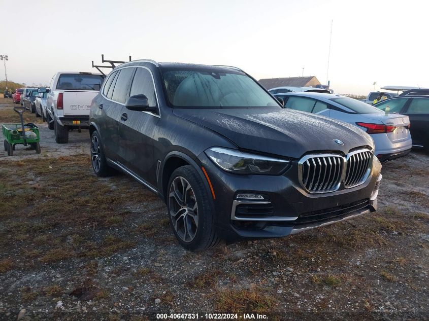 2020 BMW X5 Sdrive40I VIN: 5UXCR4C02LLT19505 Lot: 40647531