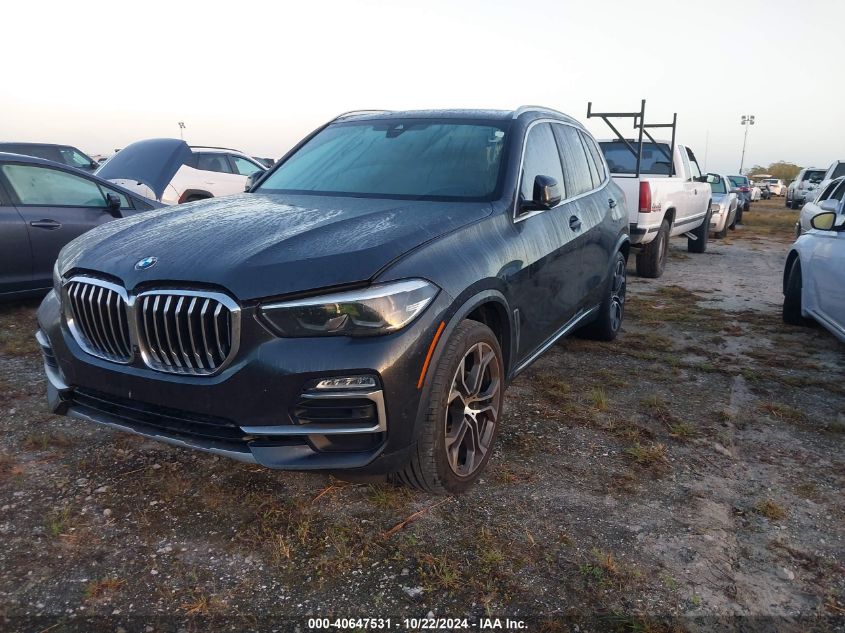 2020 BMW X5 Sdrive40I VIN: 5UXCR4C02LLT19505 Lot: 40647531