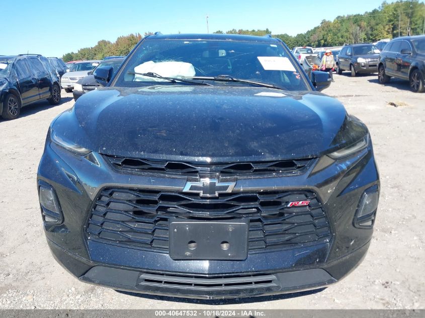 2019 Chevrolet Blazer Rs VIN: 3GNKBJRS6KS693110 Lot: 40647532