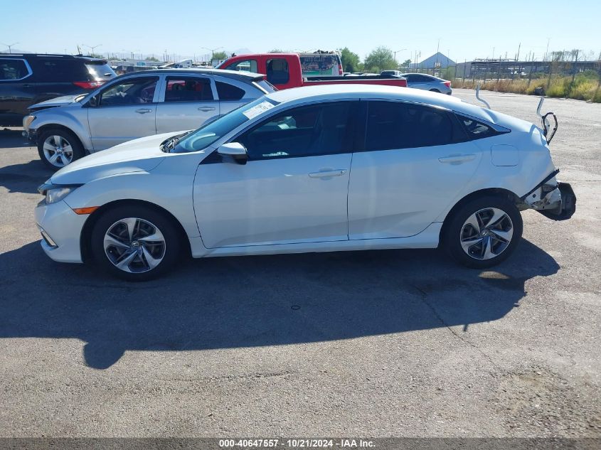 2019 Honda Civic Lx VIN: 19XFC2F69KE037938 Lot: 40647557