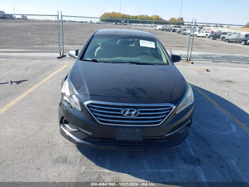 2016 HYUNDAI SONATA SE - 5NPE24AF4GH276995