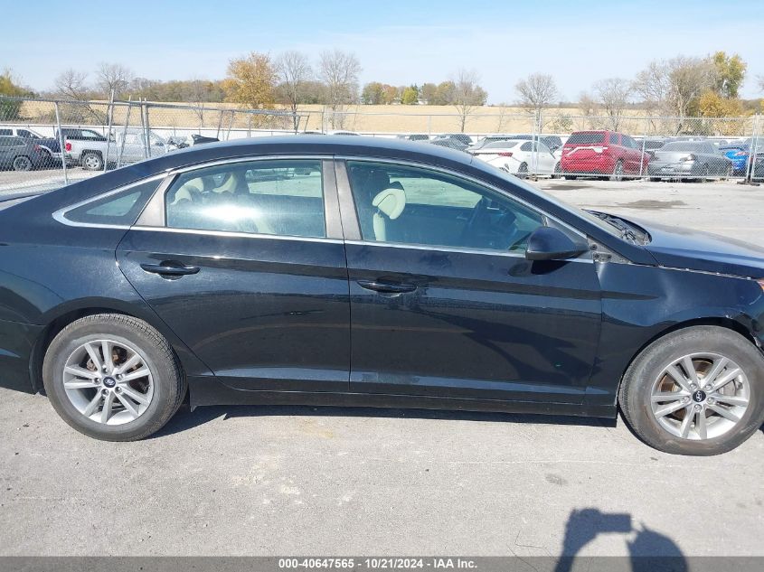 2016 HYUNDAI SONATA SE - 5NPE24AF4GH276995