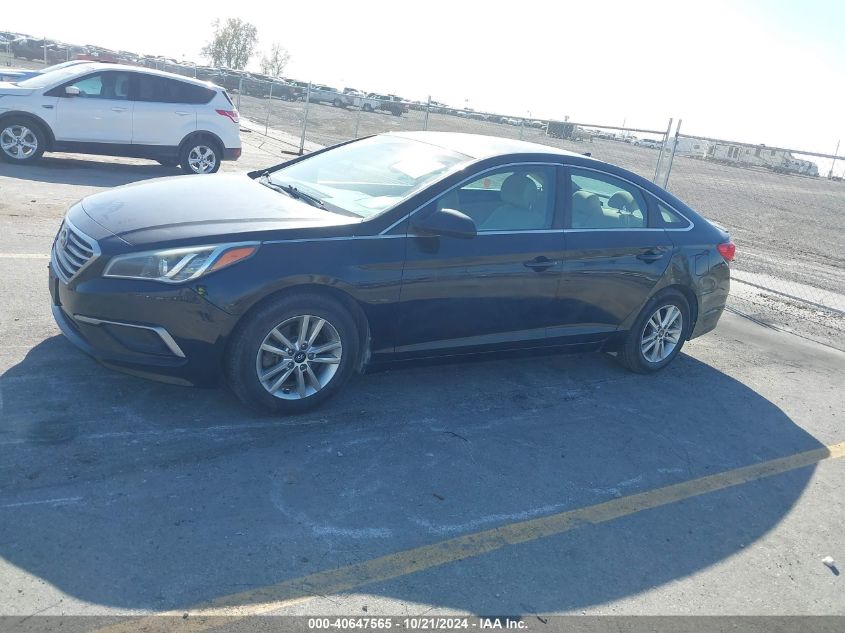 2016 HYUNDAI SONATA SE - 5NPE24AF4GH276995