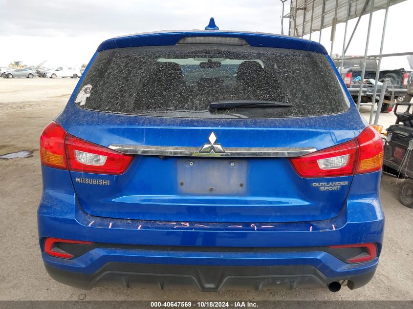 2019 Mitsubishi Outlander Sport 2.0 Es VIN: JA4AP3AU4KU035293 Lot: 40647569