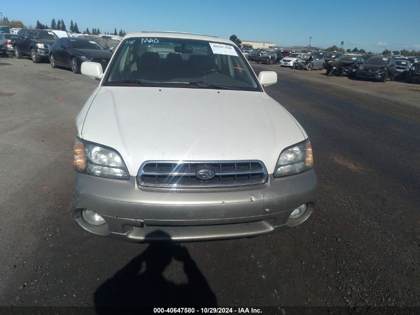 2002 Subaru Outback Limited VIN: 4S3BE686X27213618 Lot: 40647580