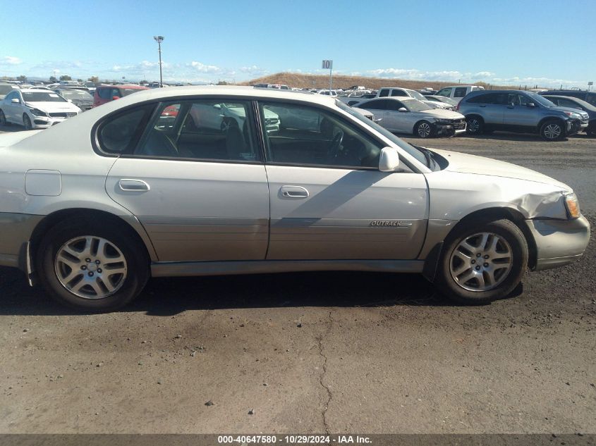 2002 Subaru Outback Limited VIN: 4S3BE686X27213618 Lot: 40647580