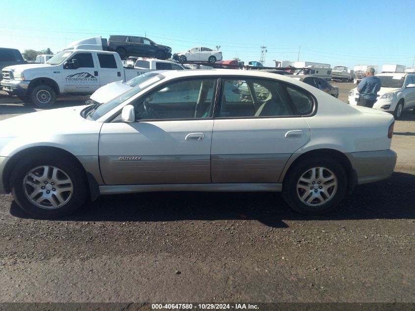 2002 Subaru Outback Limited VIN: 4S3BE686X27213618 Lot: 40647580