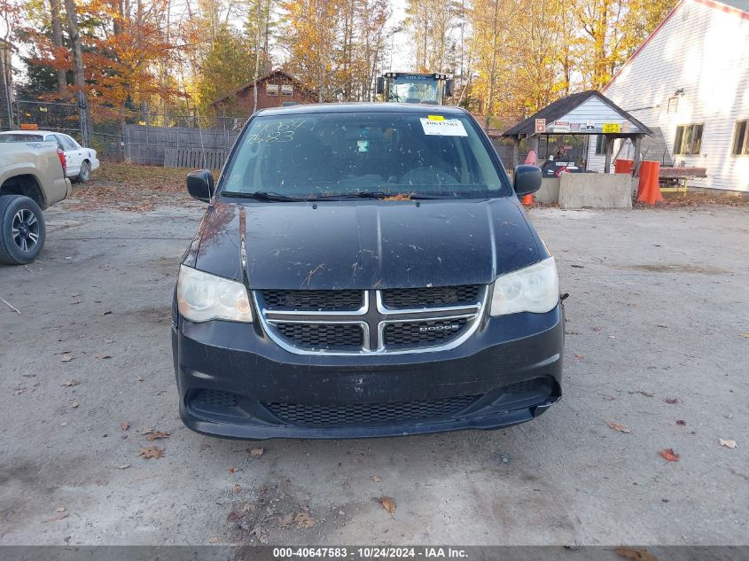 2012 Dodge Grand Caravan Sxt VIN: 2C4RDGCG6CR166112 Lot: 40647583