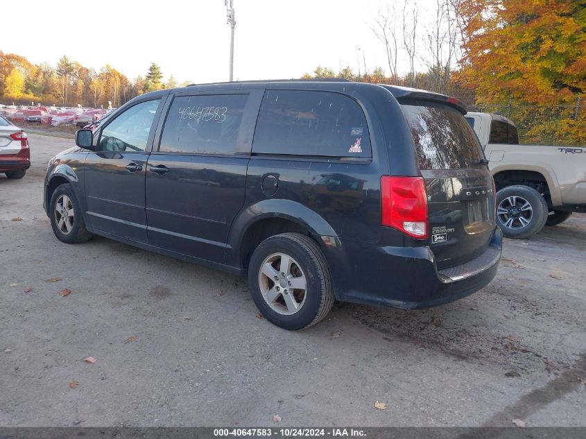 2012 Dodge Grand Caravan Sxt VIN: 2C4RDGCG6CR166112 Lot: 40647583