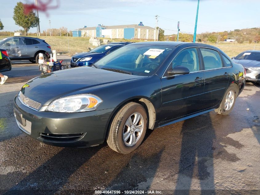 VIN 2G1WA5E39E1164374 2014 Chevrolet Impala, Limite... no.2