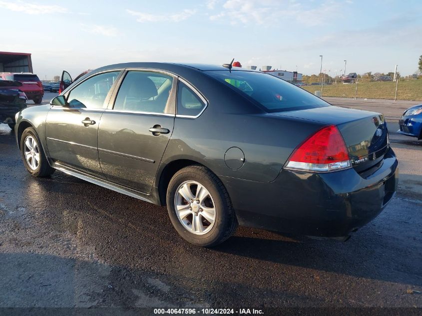 VIN 2G1WA5E39E1164374 2014 Chevrolet Impala, Limite... no.3