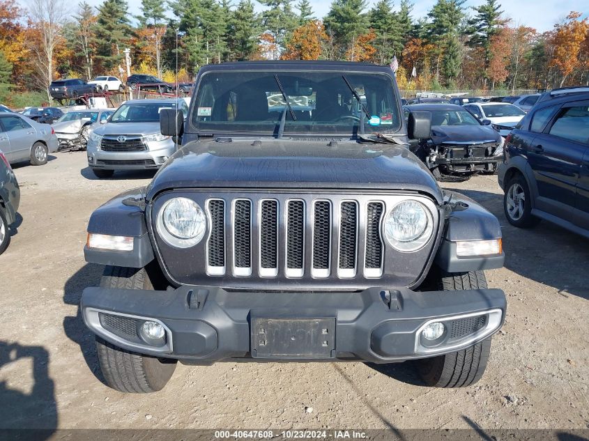 2018 Jeep Wrangler Unlimited Sahara 4X4 VIN: 1C4HJXEN5JW224439 Lot: 40647608