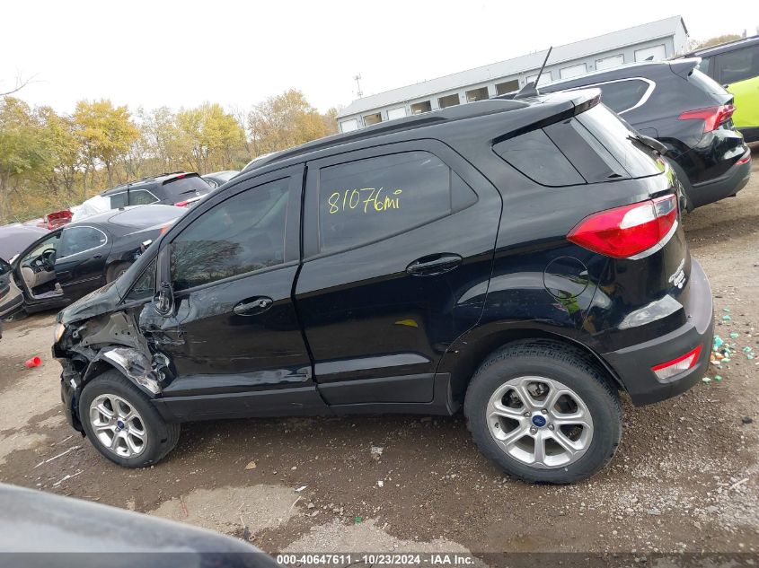 2020 Ford Ecosport Se VIN: MAJ6S3GL9LC319718 Lot: 40647611