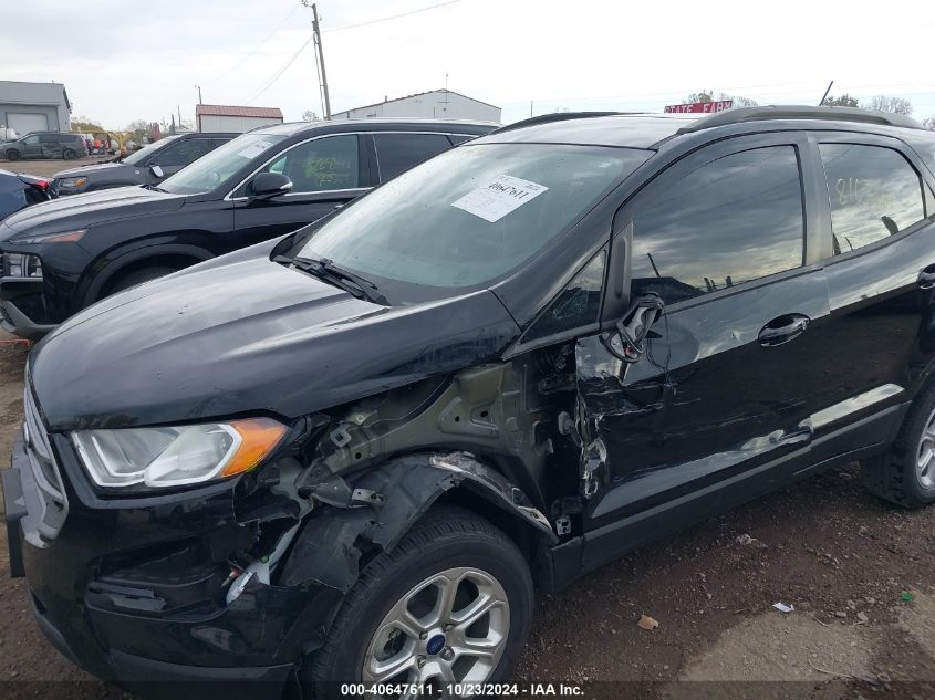 2020 Ford Ecosport Se VIN: MAJ6S3GL9LC319718 Lot: 40647611